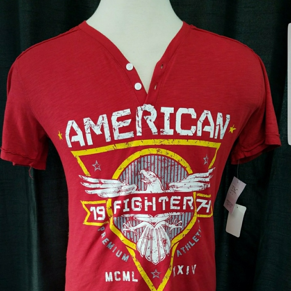 NWT Men's American Fighter Shirt